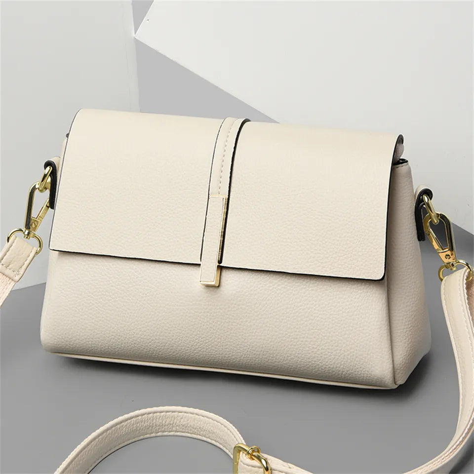 Soft Leather Crossbody Bag