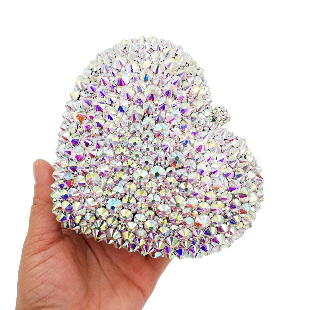 Heart Shape Clutch Bag