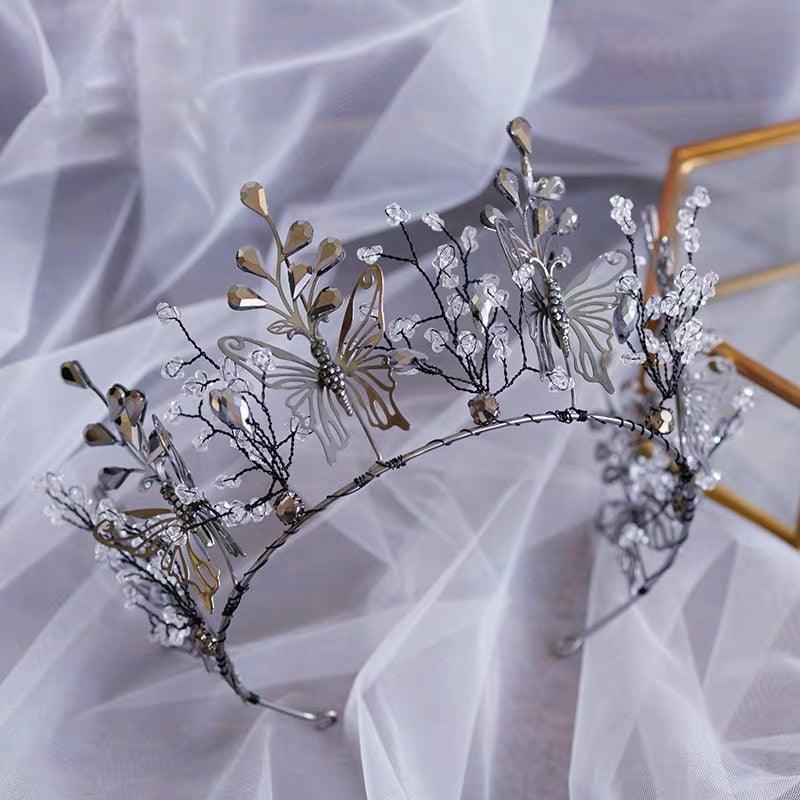 European Rhinestone Crystal Wedding Tiara