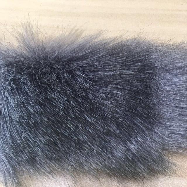imitation fox fur