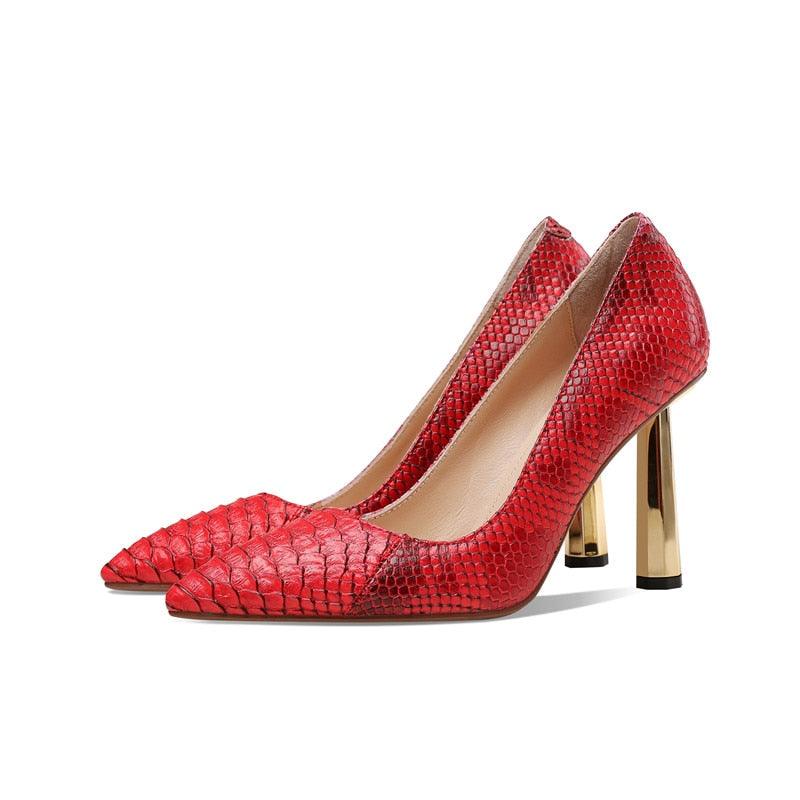 Red Pumps High Quality Elegant Pumps