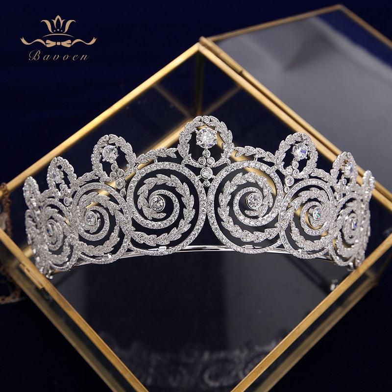 Luxury Crystal Wedding Hair Tiara