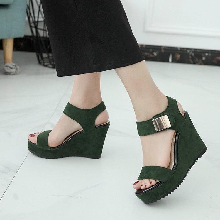 High Heel Party Shoes Platform Office Lady Sandals