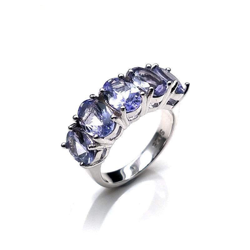 Tanzanite Natural Gemstone Ring