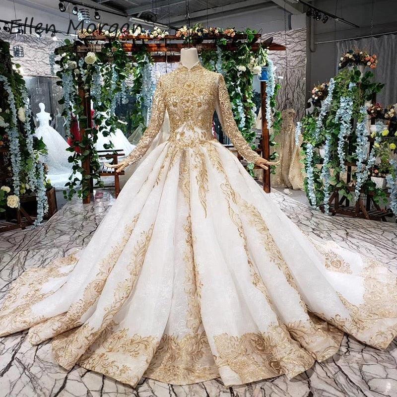 Buy Premium Arabic Bridal Dresses 2020 - Arabic Dresses – Nameera by Farooq