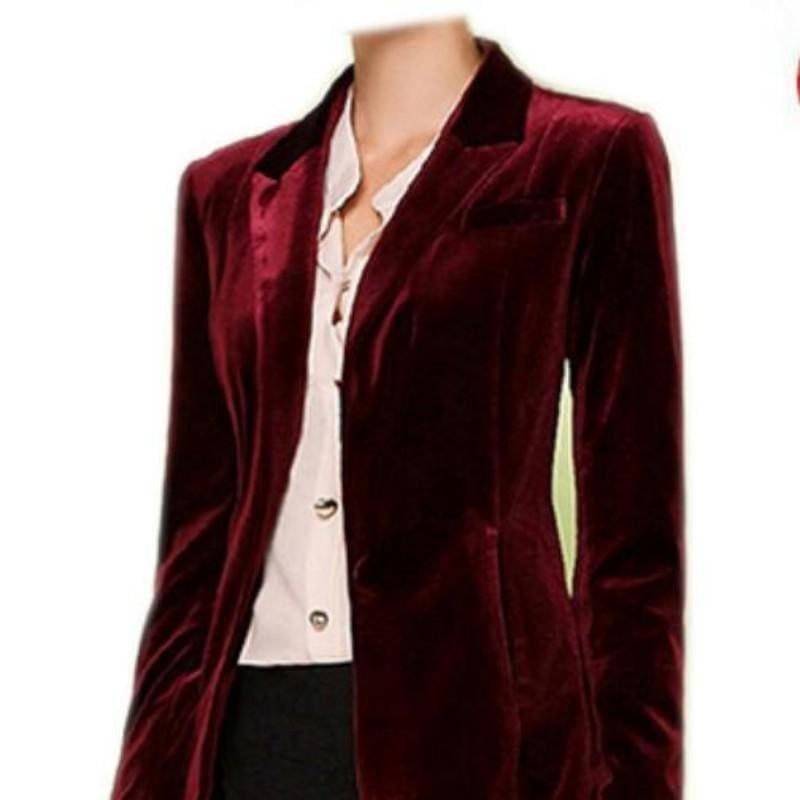 ladies velvet jackets