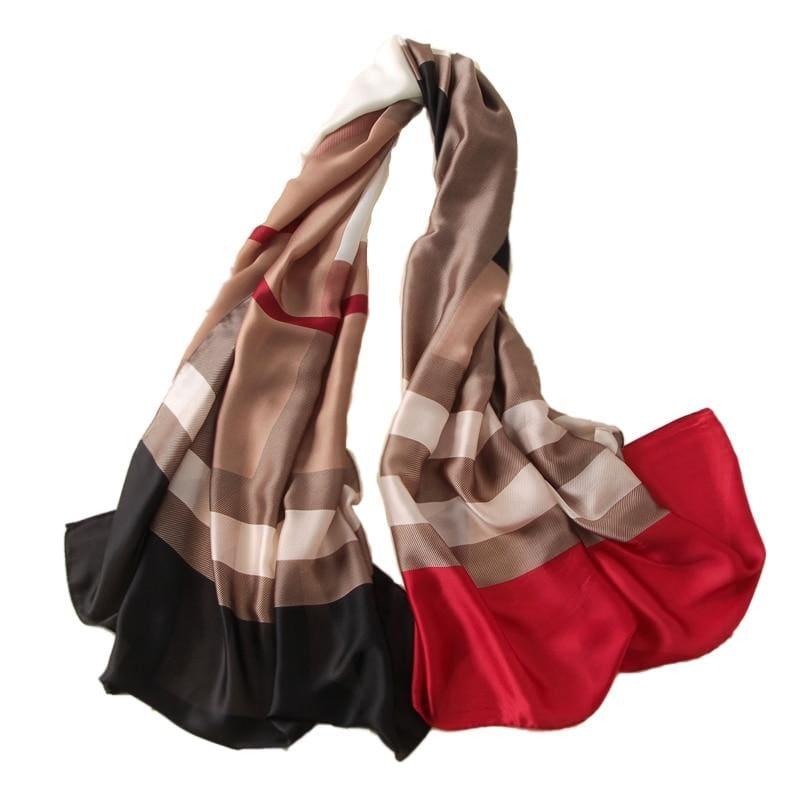 Fashion Print Silk Scarf