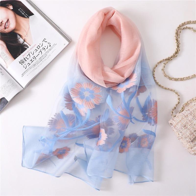 Foulard Soft Silk Scarf