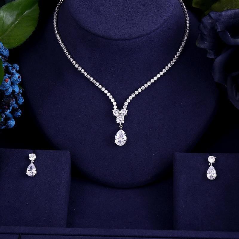 High Quality  AAA Zircon WaterJewelry Set