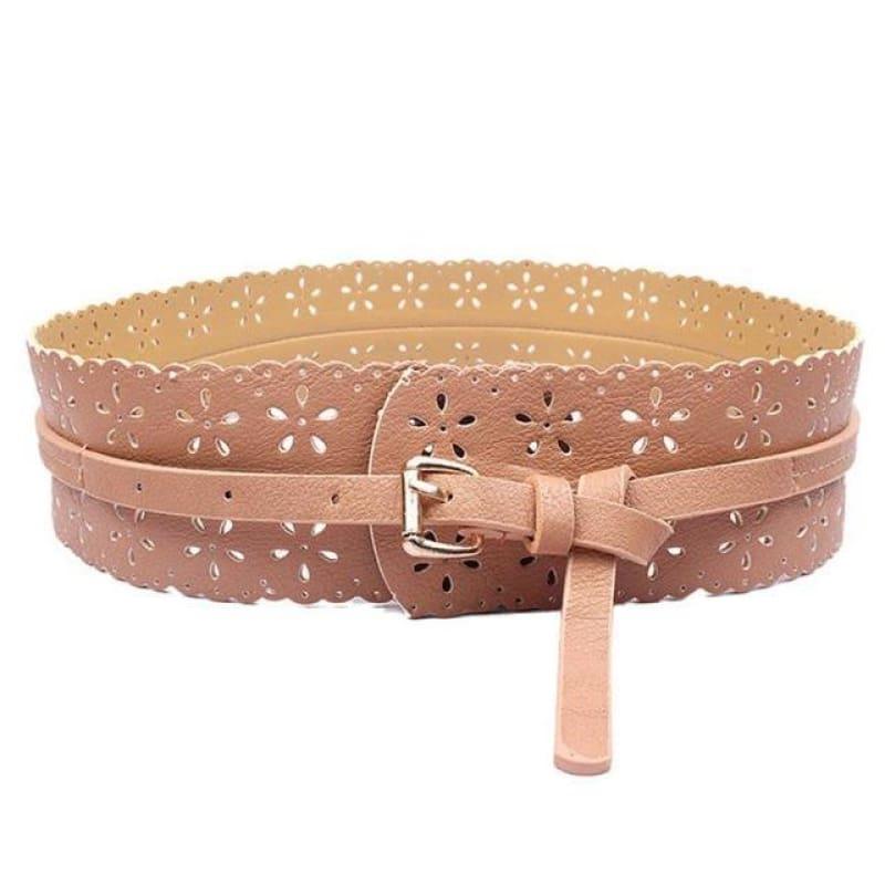 Hollow Flower Waist Belt