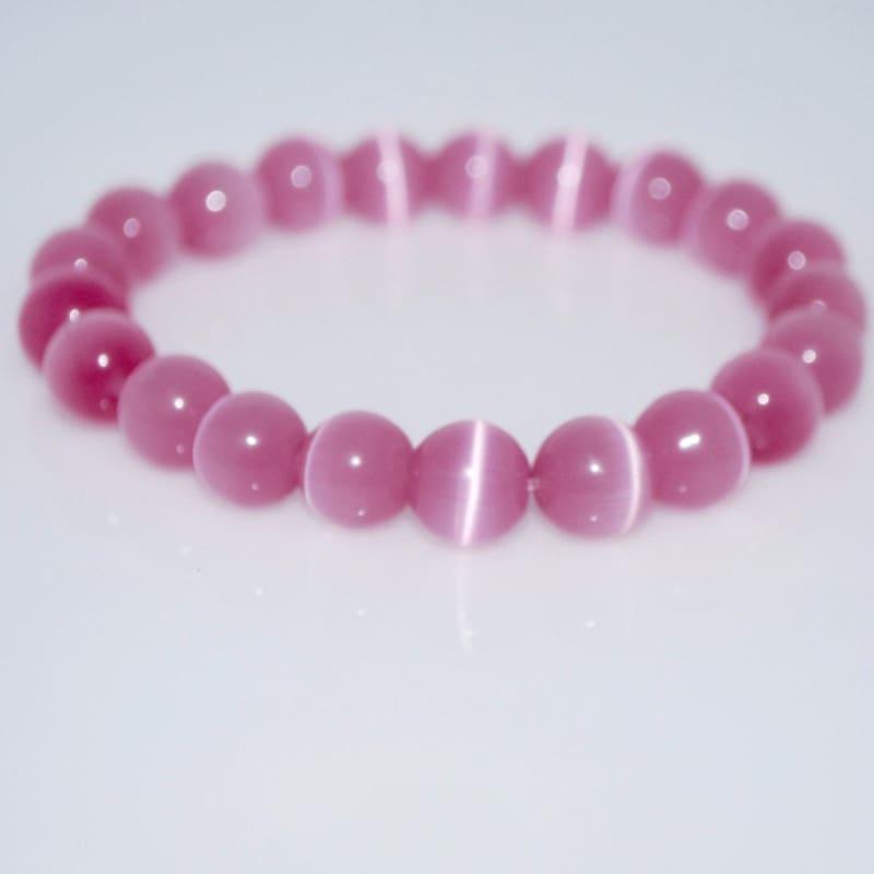 Pink Mexican Opal Gemstone Bracelets