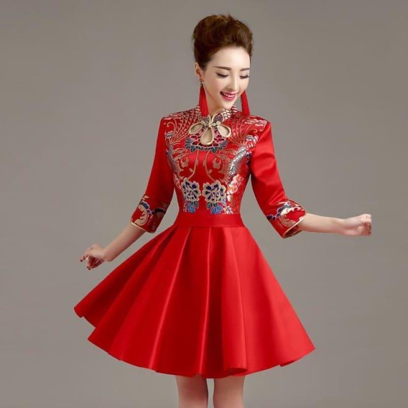 oriental style dress