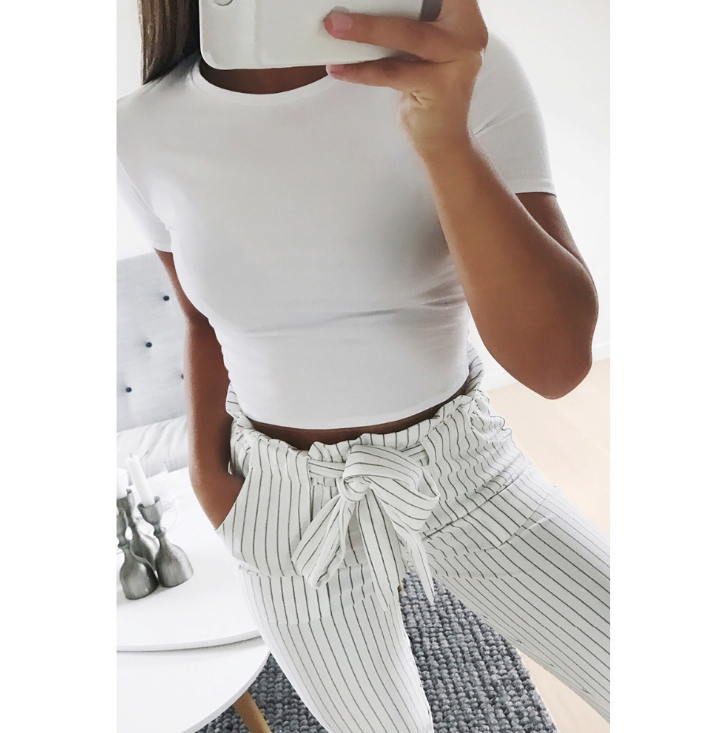 fashion striped pants