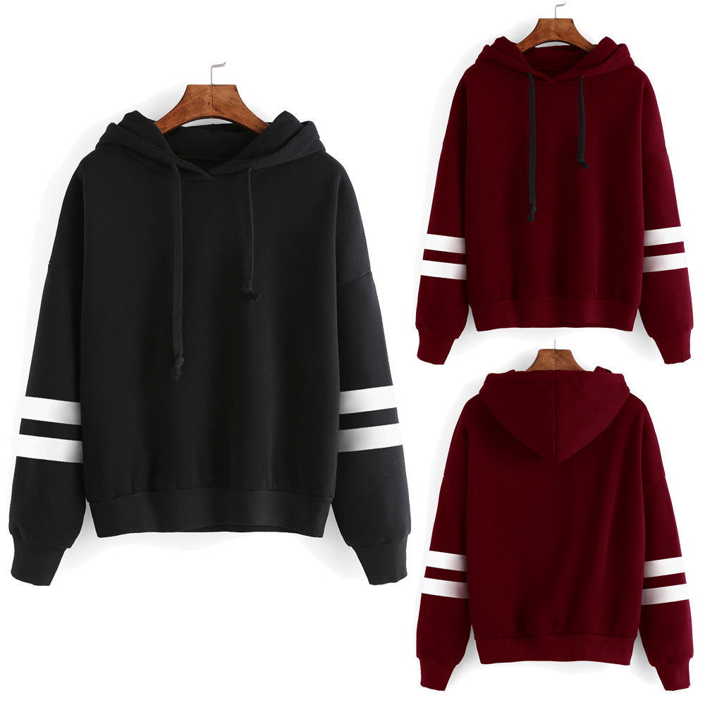 Loose Long-Sleeved Hooded Sweater – Shodg