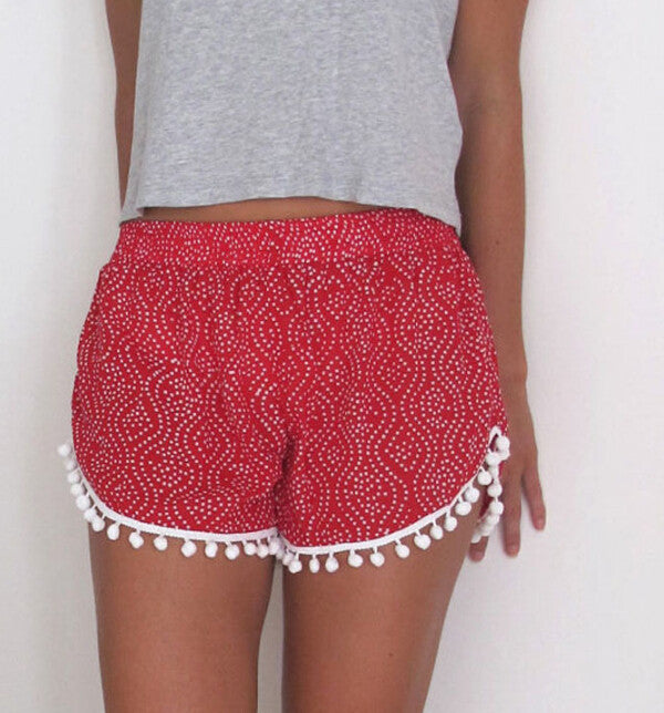 WOMEN PRINTED BEACH SHORTS Shodg