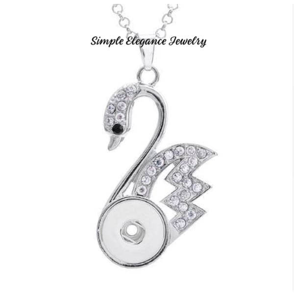 Swan Snap Necklace