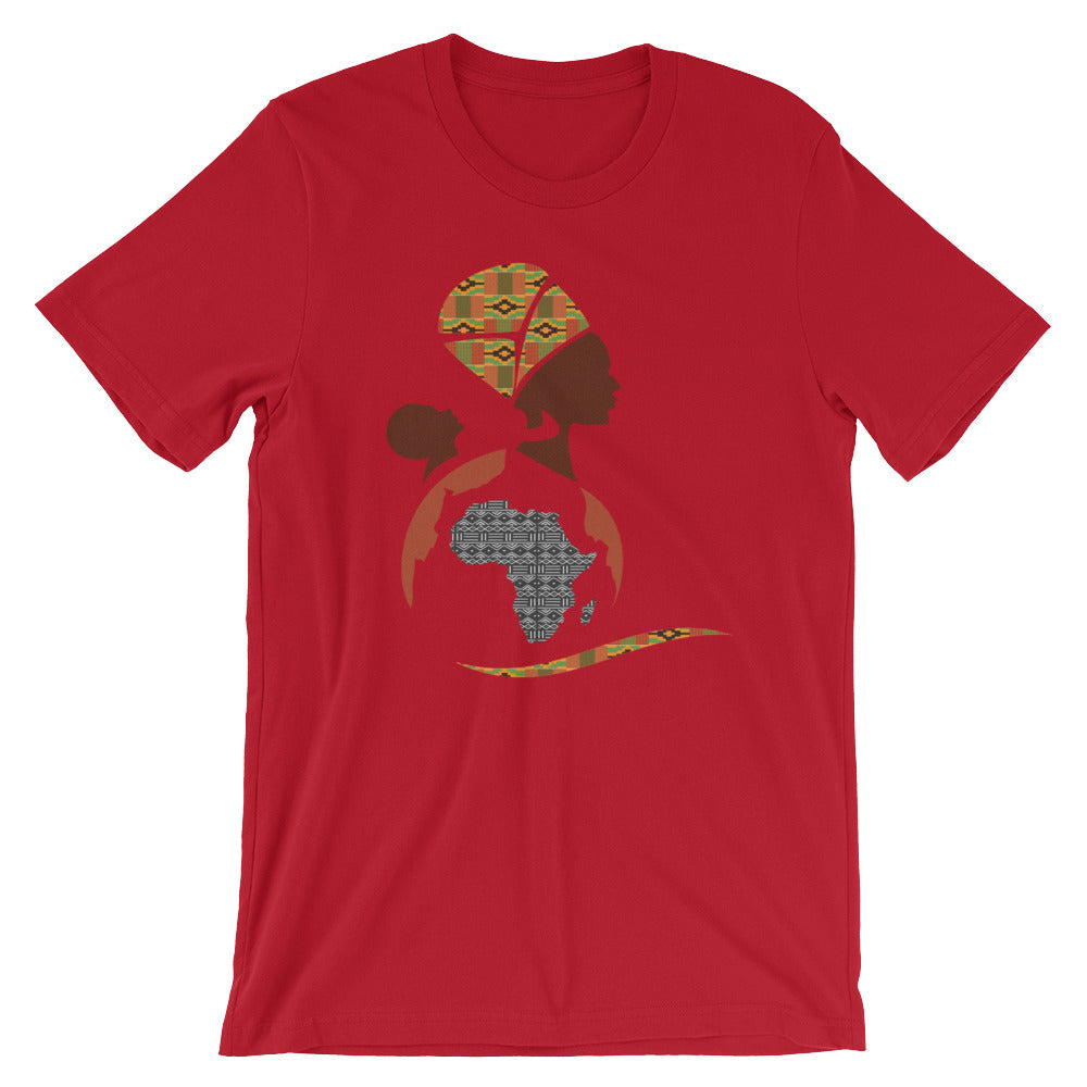 Red Puff Sleeve T-shirt, Made in South Africa