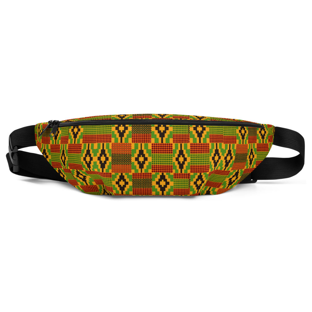 Download Kente Print Fanny Pack - RuvaAfricWear