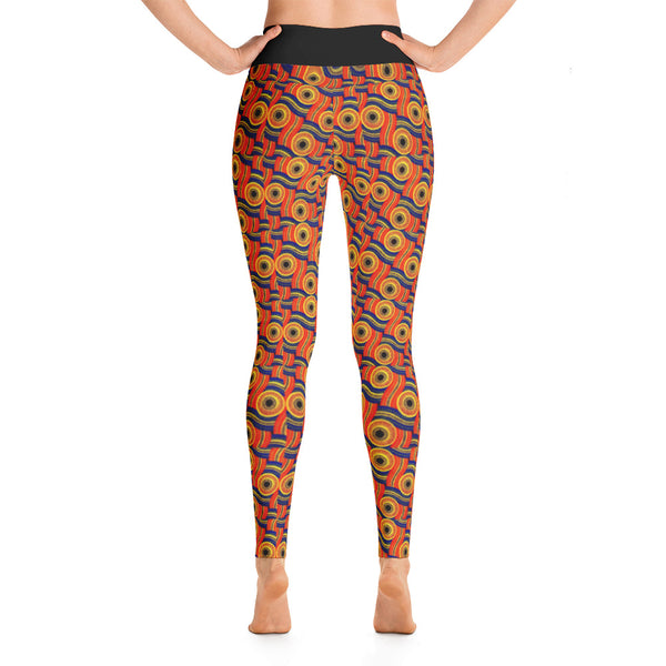 Kumusha African Print Yoga Leggings – RuvaAfricWear