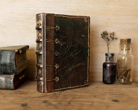 Vintage leather journal