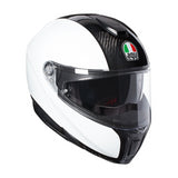 AGV SportModular Helmet - White/Carbon Fiber - Large