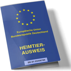 KONA CAVE® Heimtierausweis für Deutschland und Europa. 