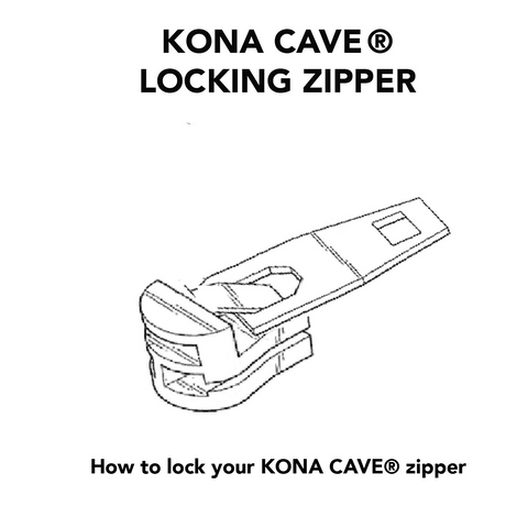 how to assemble your KONA CAVE® snuggle cave bed and lock the zipper