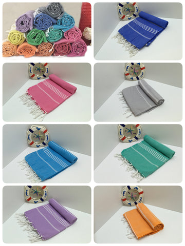 Turkish pestemal towel