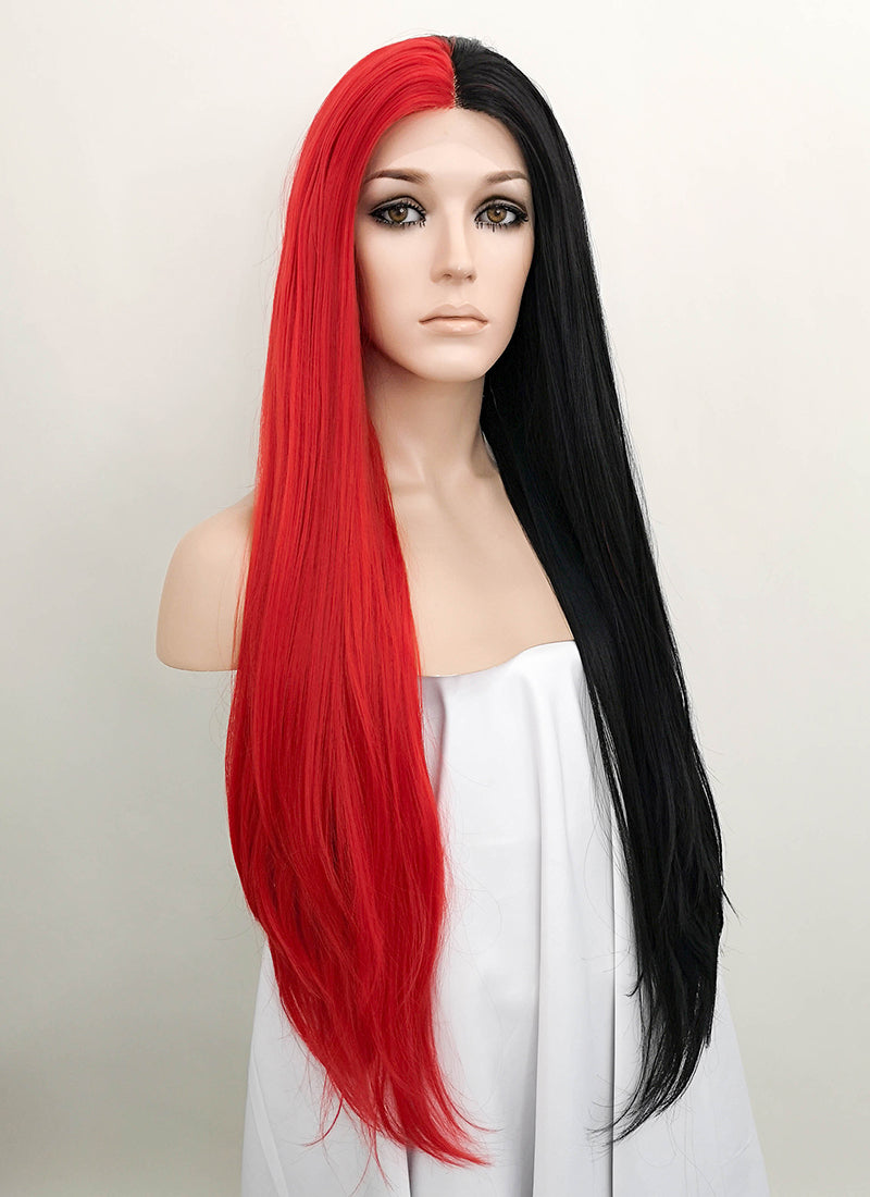 Red And Black Split Wig Off 78 Medpharmres Com