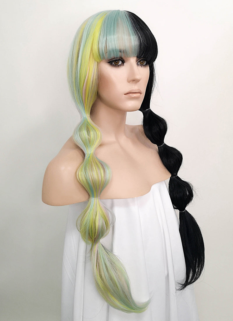 colored synthetic wigs