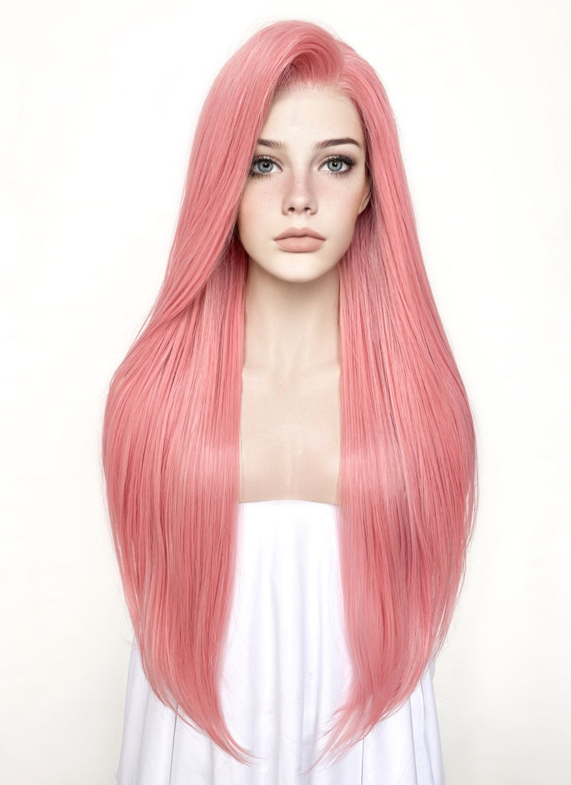 pastel pink wig