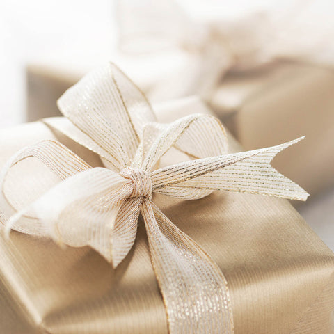 Holiday Gift Wrap Ideas - Day 3: Gold –