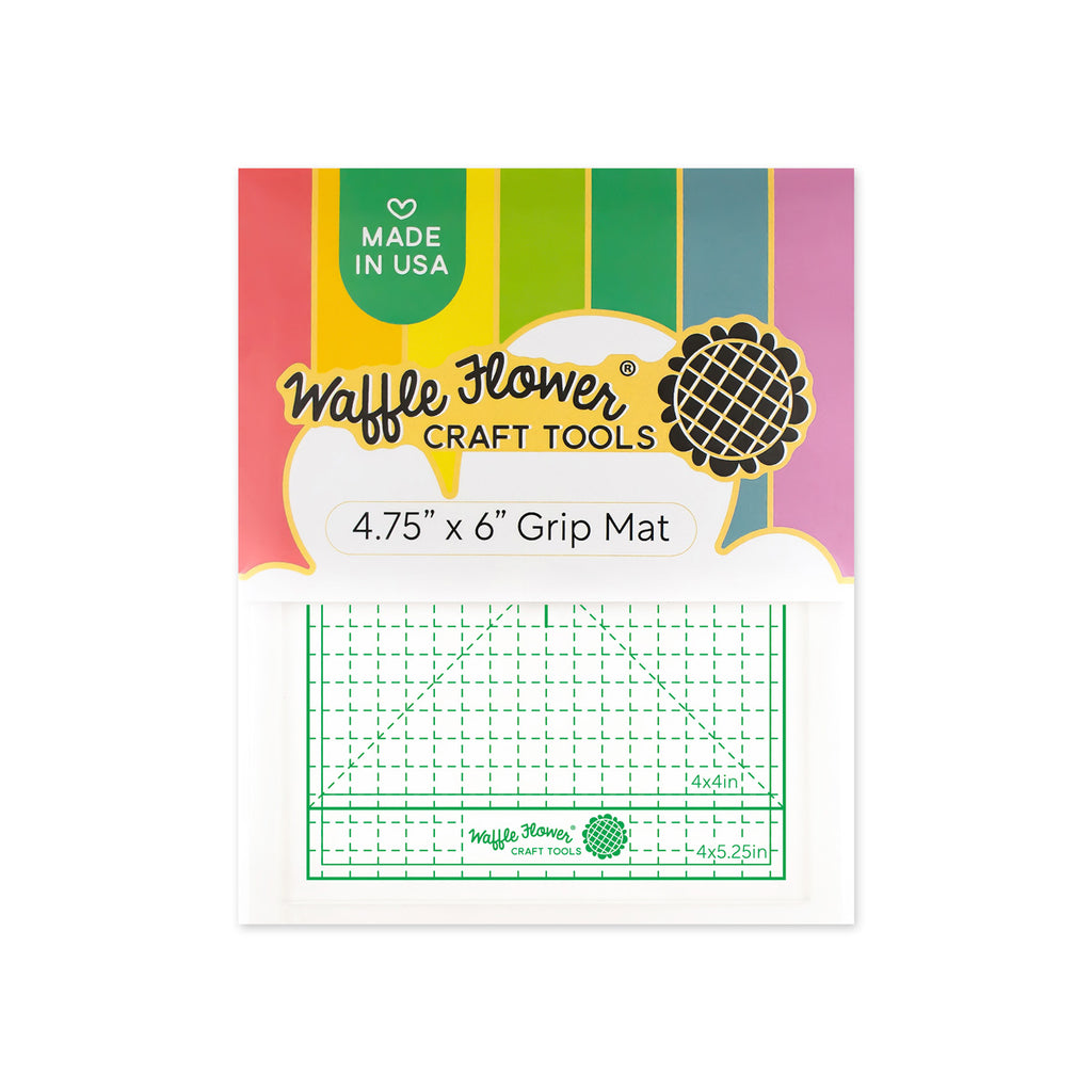 Waffle Flower 6.5 x 8.5 inch Grip Mat Wft074