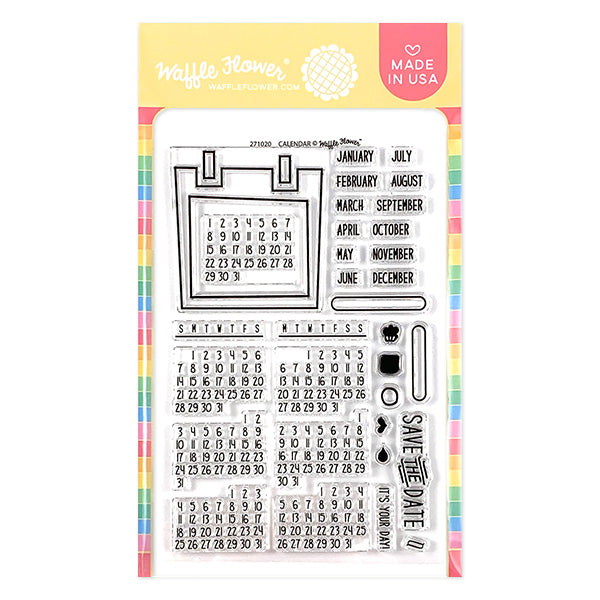 Calendar Stamp Set