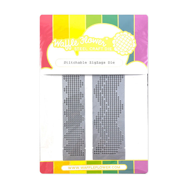 Waffle Flower Stitchable Pinking Rectangle Die 310412