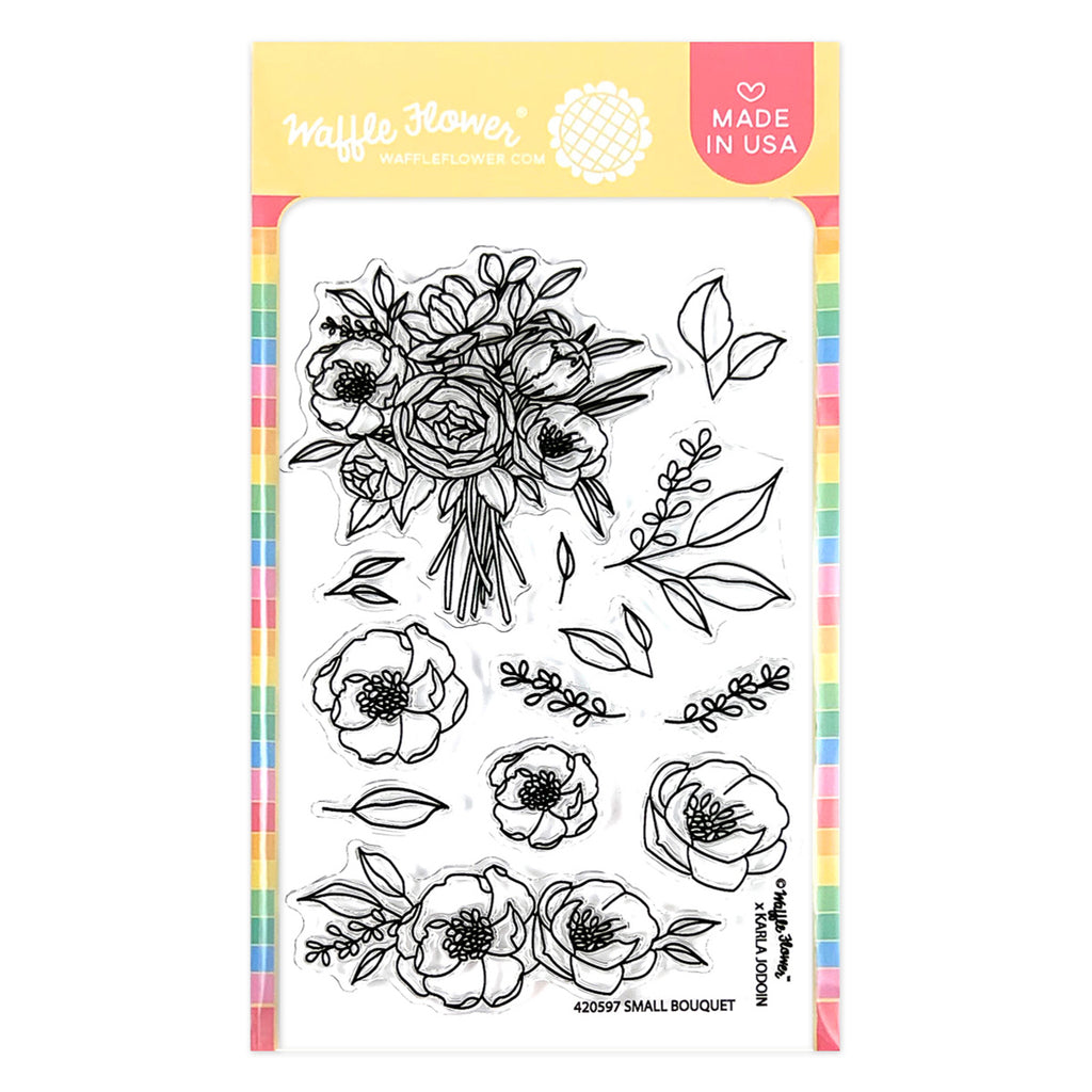 Waffle Flower Stamp & Die Set Simple Stems