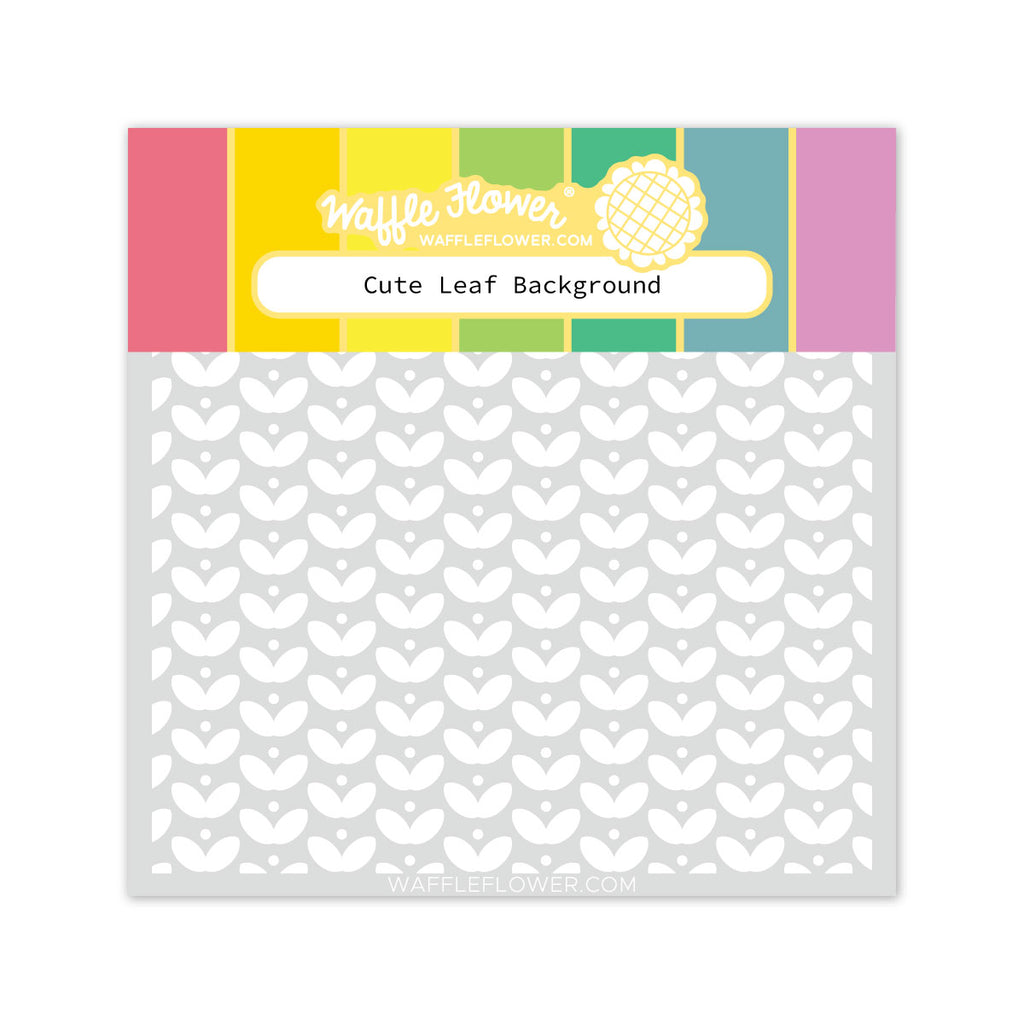 Waffle Flower Jumbo Checker Stencil 421219