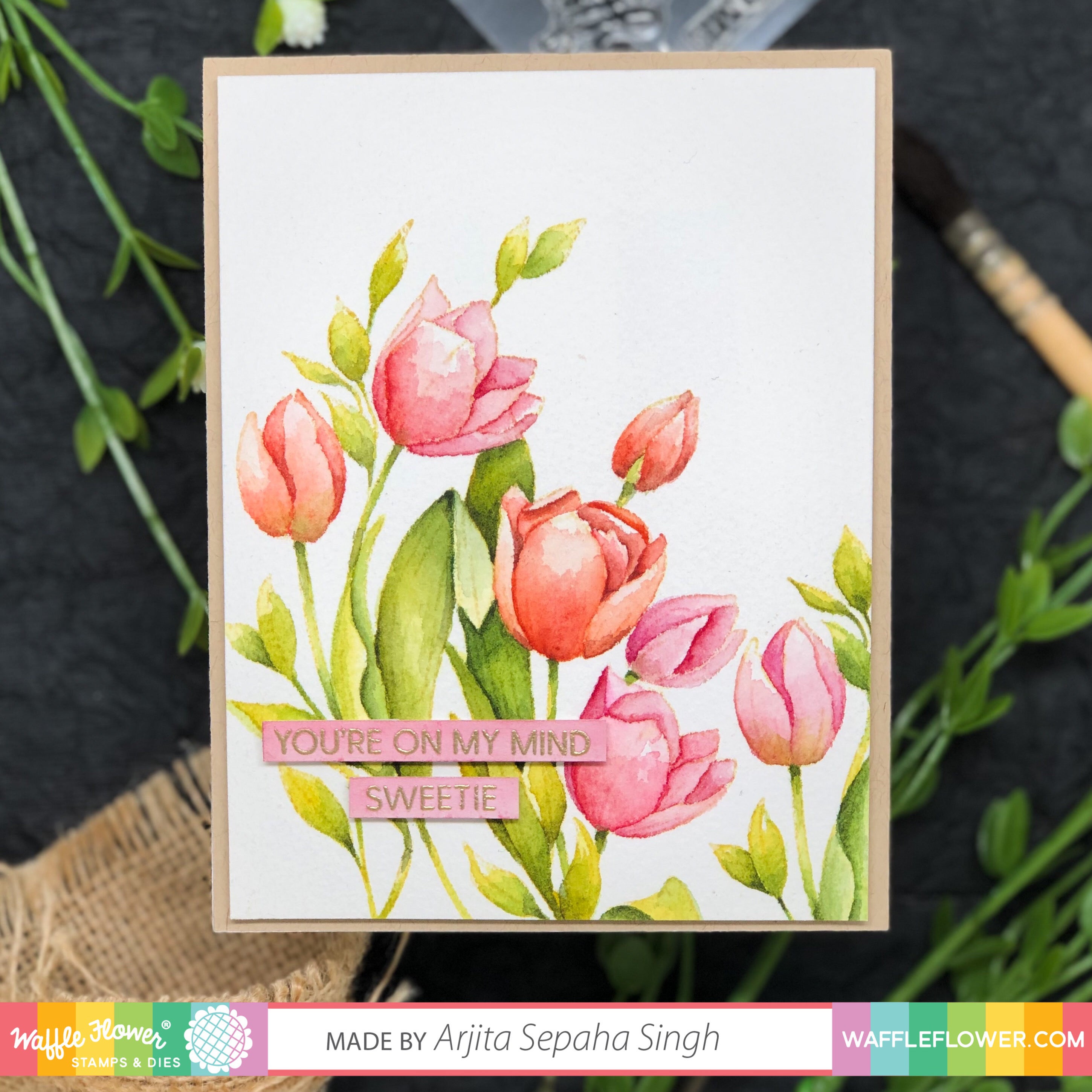 Tulips Stamp Set