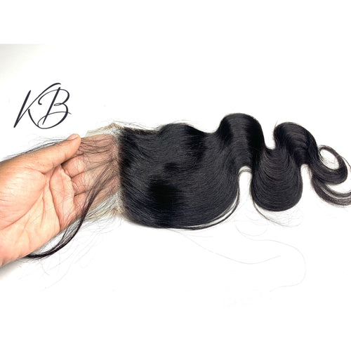 Transparent Lace Closure Body Wave Brazilian