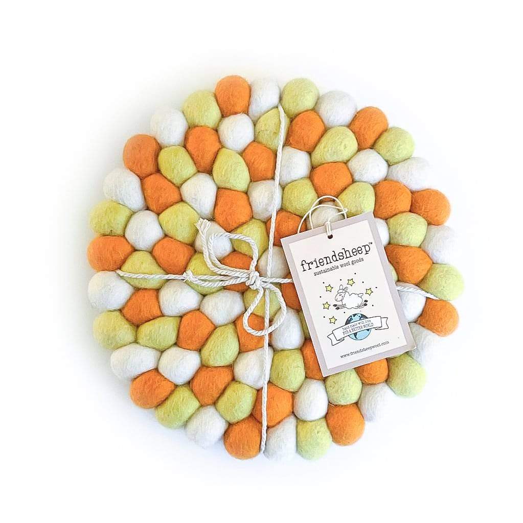 Image of Candy Corn Eco Coasters