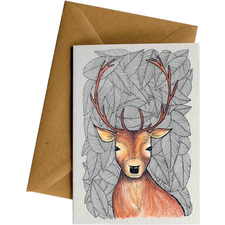 Image of Deer<br>Greeting Card