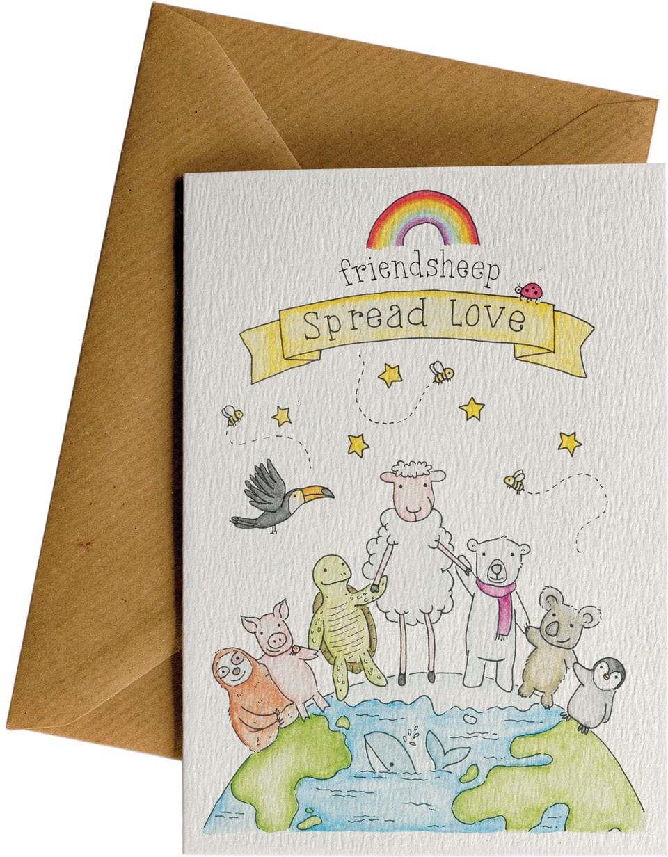 Spread Love - Greeting Card