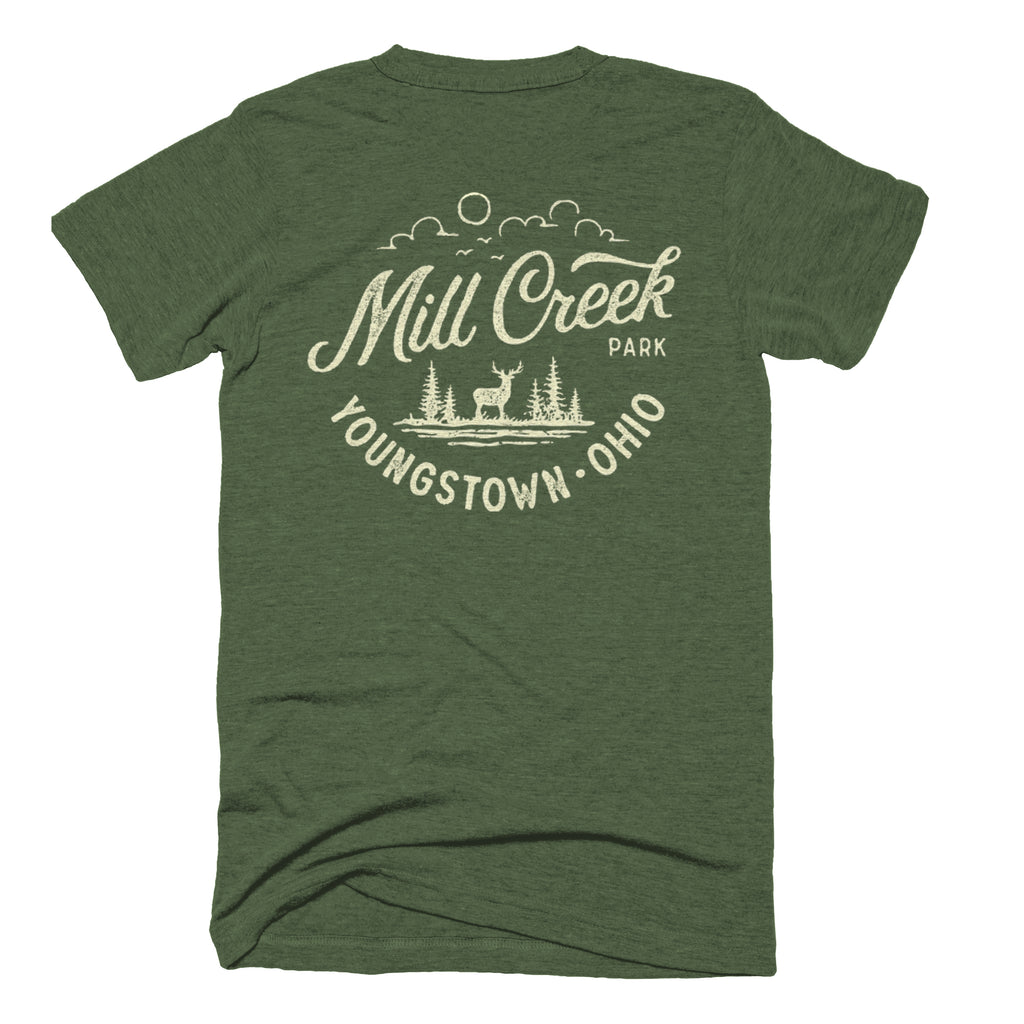 Mill Creek Park | Deer Badge T-Shirt – Youngstown Clothing Co