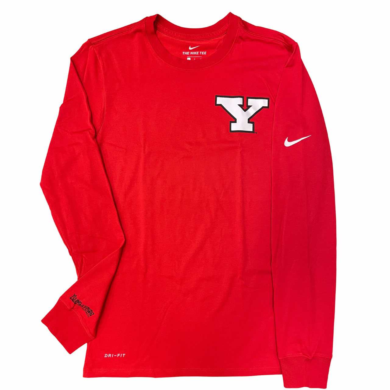 Nike Youngstown State Block Y Long Sleeve T-Shirt (Black)