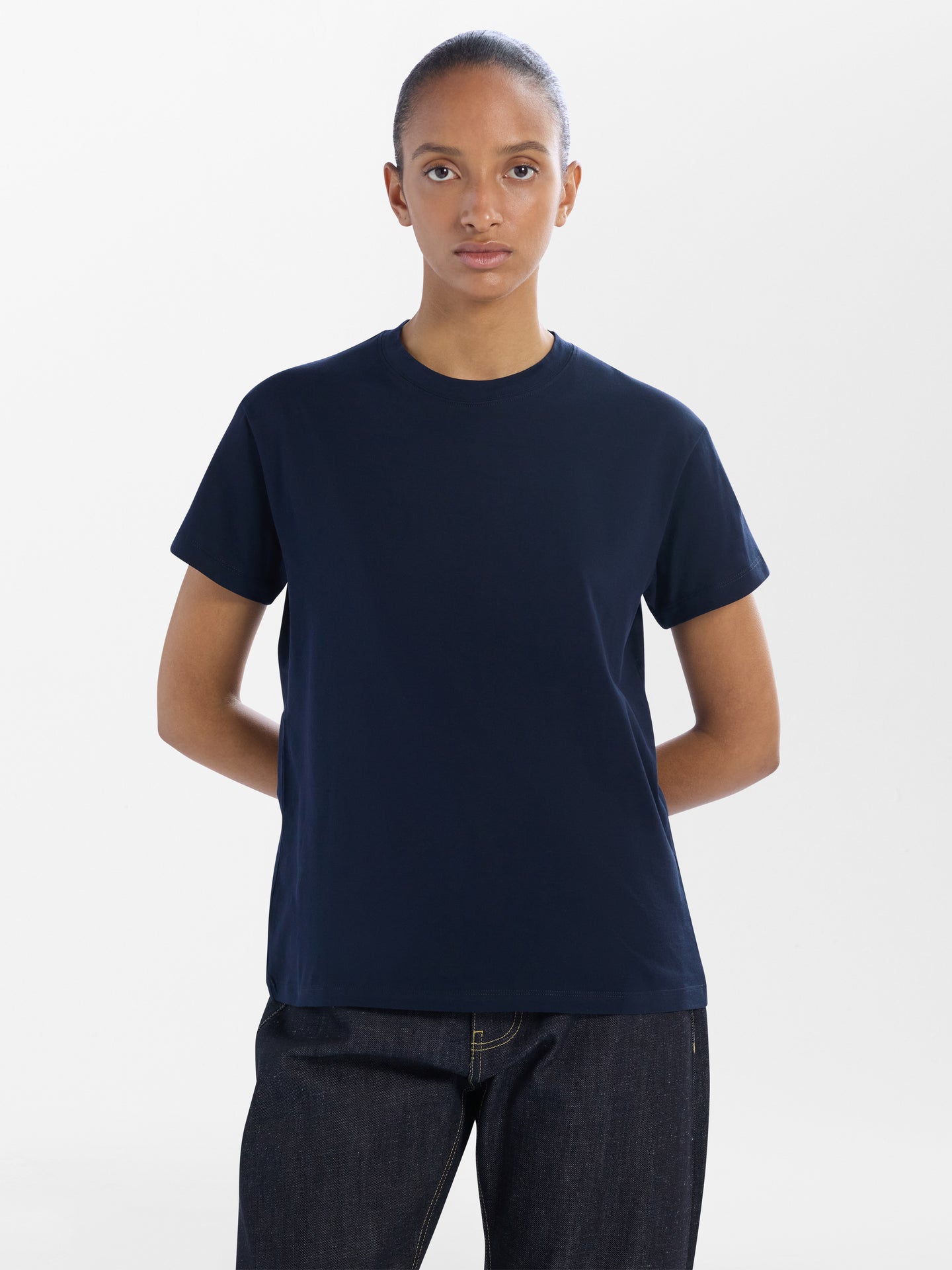 Marine Studio Optic T-Shirt in White– Nicholson