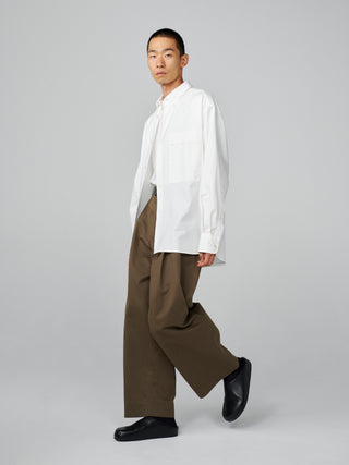 Keble Shirt in Optic White– Studio Nicholson