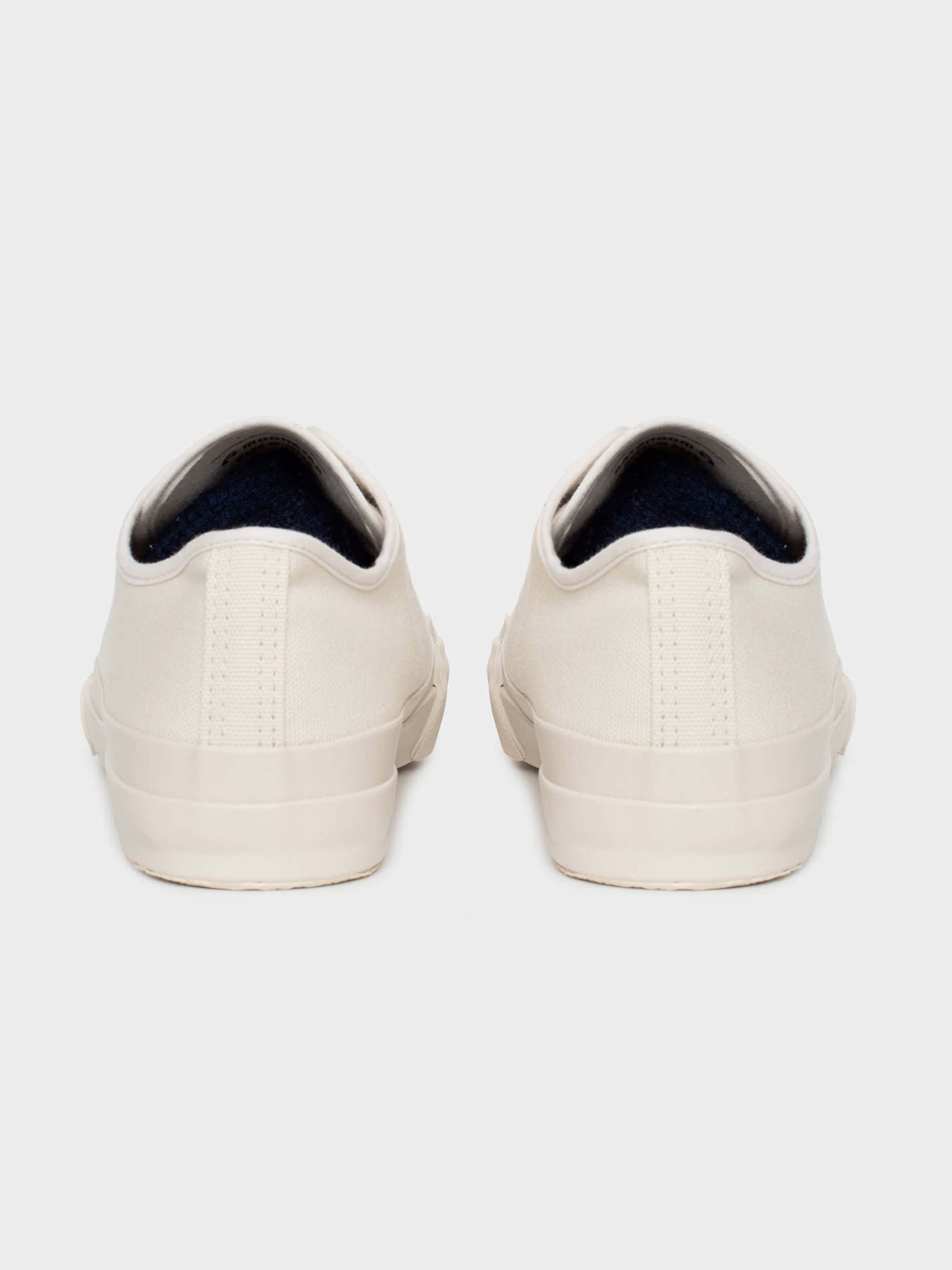 Merino Vulcanised Sole Canvas Shoe In Cream– Studio Nicholson