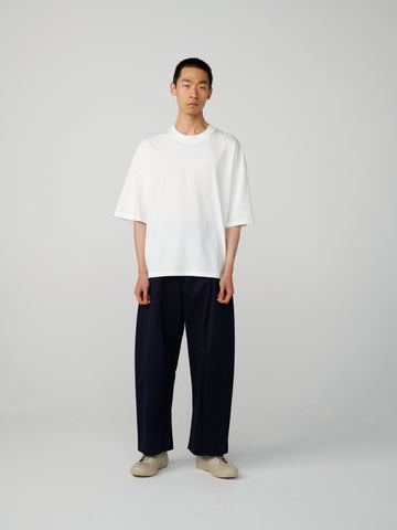 Bric Logo T-Shirt in Optic White– Studio Nicholson