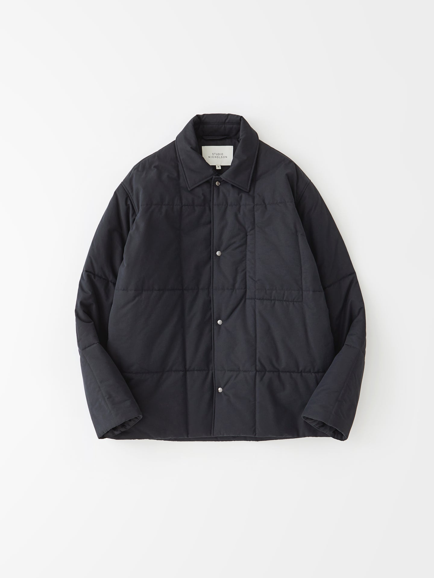 studio nicholson no-collar jacket navy 1 equaljustice.wy.gov