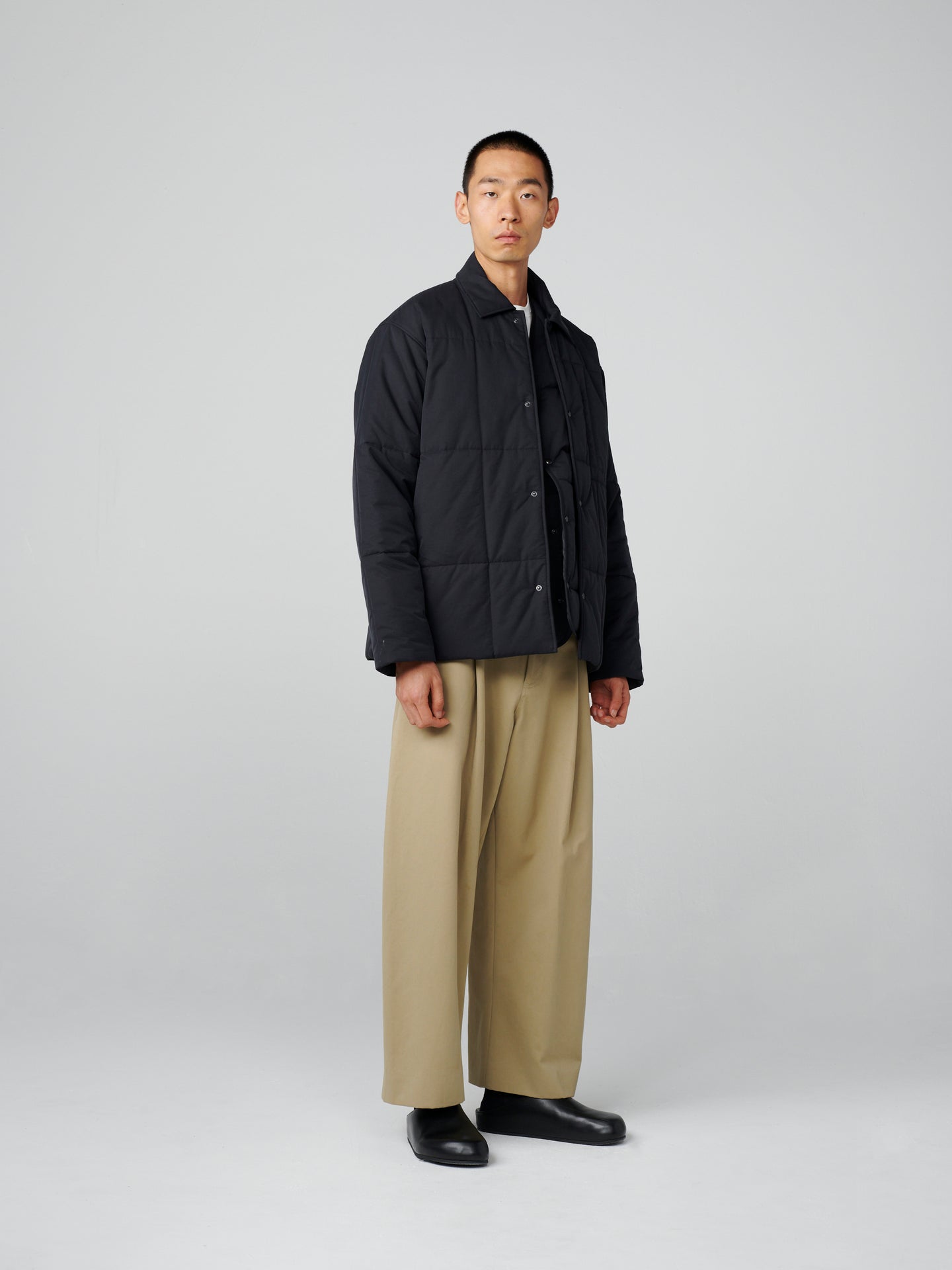 ュール COMOLI - Studio nicholson no-collar jacket thu12の通販 by